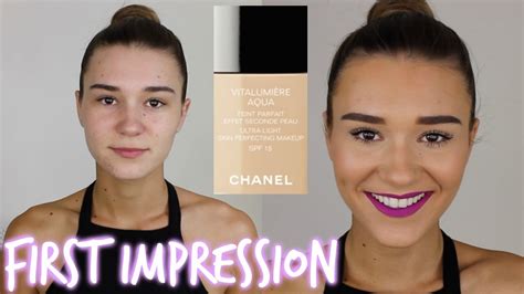 chanel vitalumiere aqua youtube|chanel vitalumiere aqua sephora.